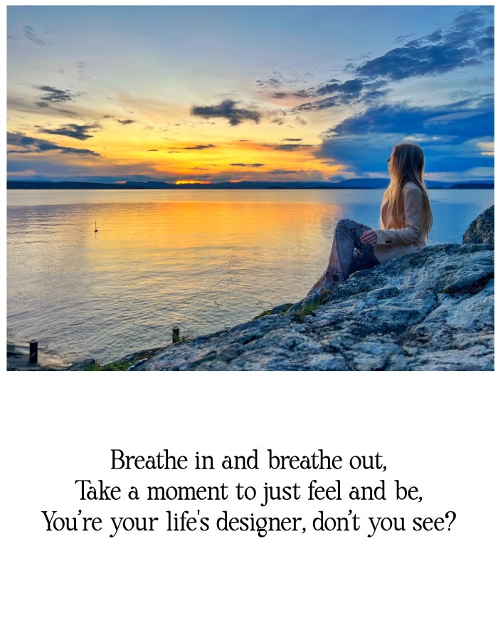 Poem "Turn the page - next adventure awaits"